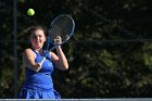 WTen vs Assumption  Wheaton College Women’s Tennis vs Assumption College. - Photo By: KEITH NORDSTROM